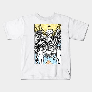 The Lovers - A Tarot Print Kids T-Shirt